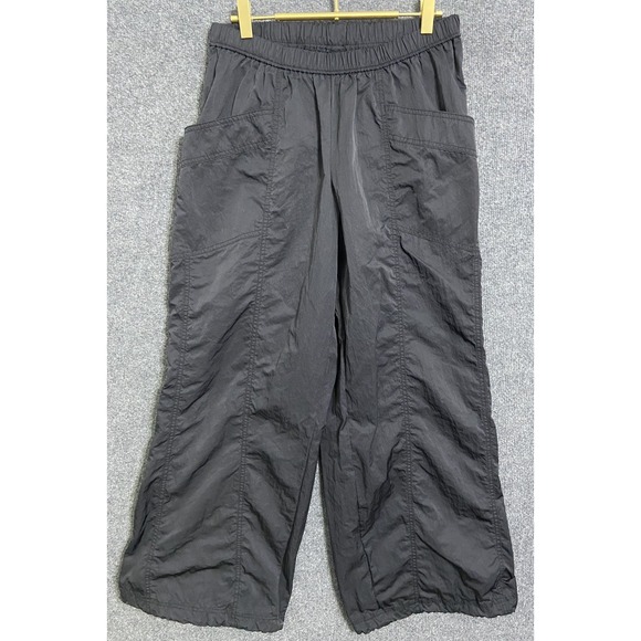 Free People Pants - Free People Pants Women Small Black Off The Record Wide Leg 32" Low Rise NWOT